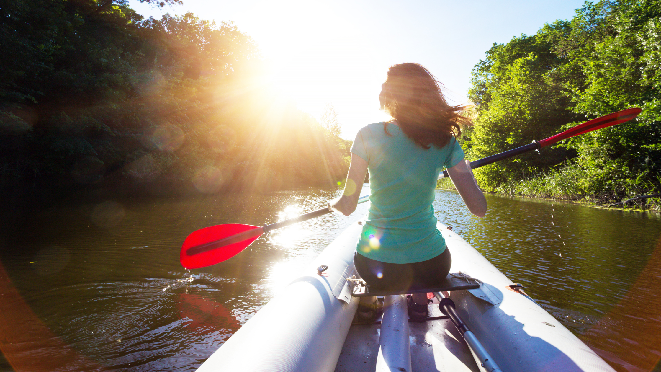 kayaking